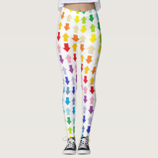 Leggings Flechas más amplias del arco iris del espectro