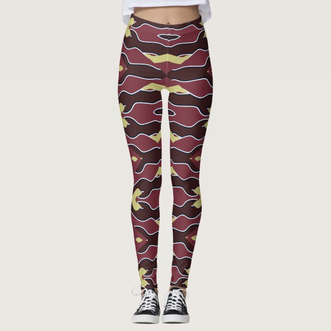 Leggings Flexi fit multicolor "Ratti_Creative_Arts" Leging (Anverso)