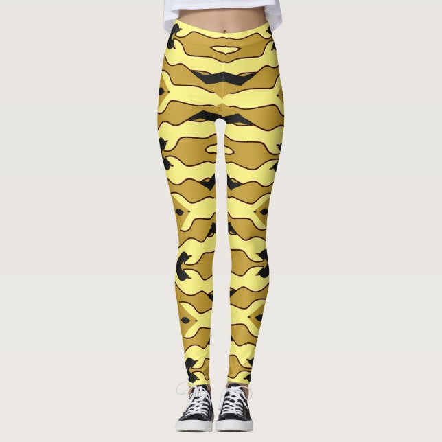 Leggings Flexi fit multicolor "Ratti_Creative_Arts" Leging (Anverso)