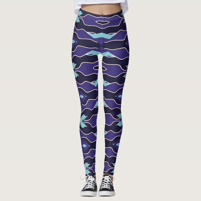 Leggings Flexi fit multicolor "Ratti_Creative_Arts" Leging (Anverso)