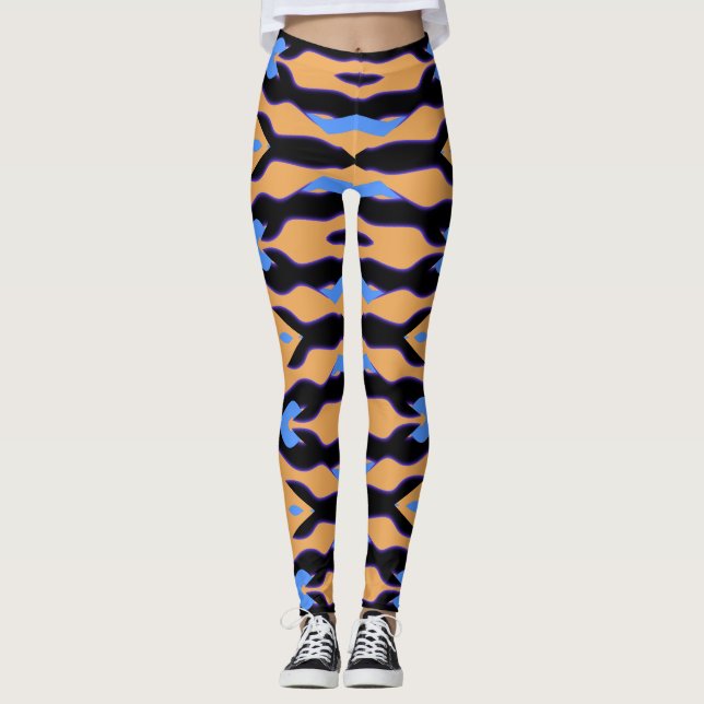 Leggings Flexi fit multicolor "Ratti_Creative_Arts" Leging (Anverso)