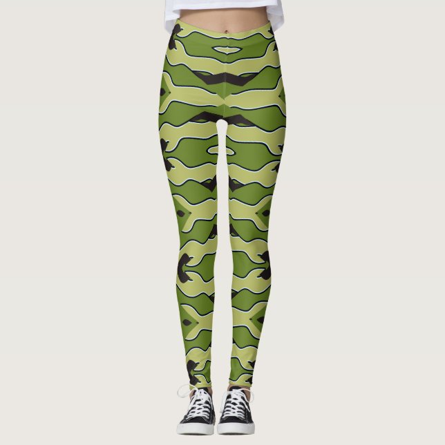 Leggings Flexi fit multicolor "Ratti_Creative_Arts" Leging (Anverso)