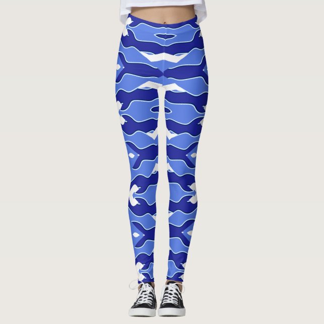 Leggings Flexi fit multicolor "Ratti_Creative_Arts" Leging (Anverso)