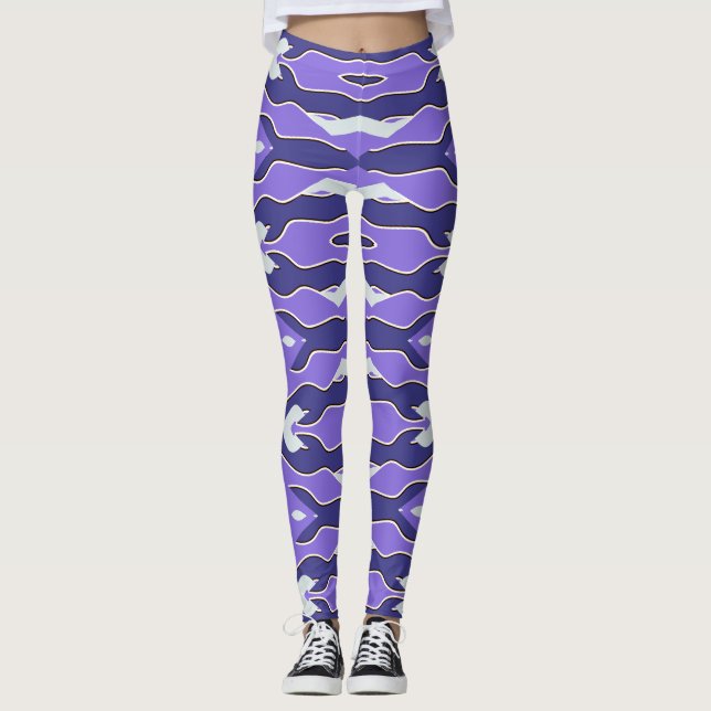 Leggings Flexi fit multicolor "Ratti_Creative_Arts" Leging (Anverso)