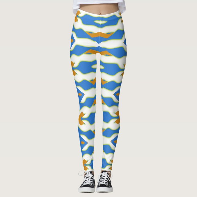 Leggings Flexi fit multicolor "Ratti_Creative_Arts" Leging (Anverso)