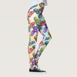 LEGGINGS FLIPS-FLOPES DEL VERANO