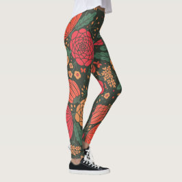Leggings flor