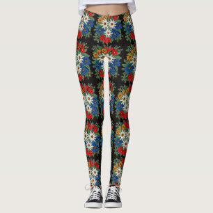 Leggings Flor alpina suiza de Edelweiss