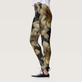Leggings Flor de Amarilis Edgy Yoga Fitness
