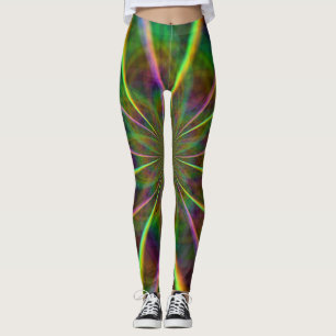 Leggings Flor de arcoiris loca