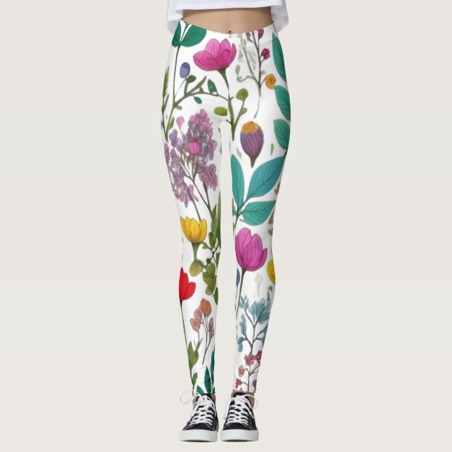 LEGGINGS FLOR DE BOSQUE (Anverso)