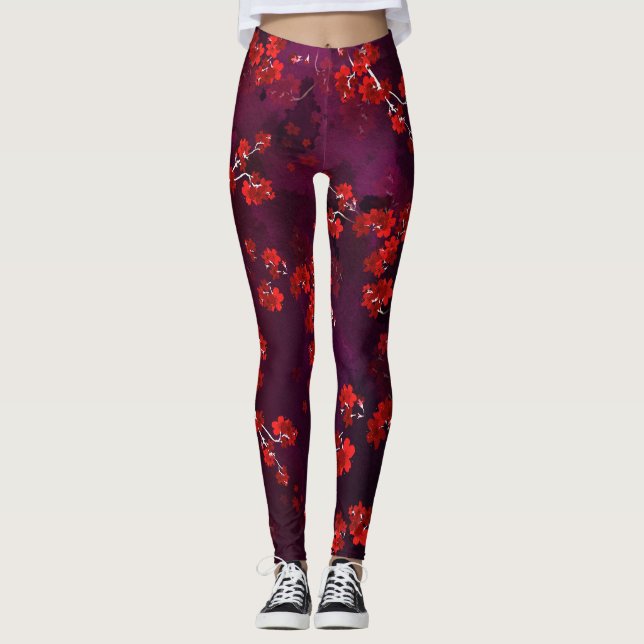 Leggings Flor de cerezo 3 (Anverso)