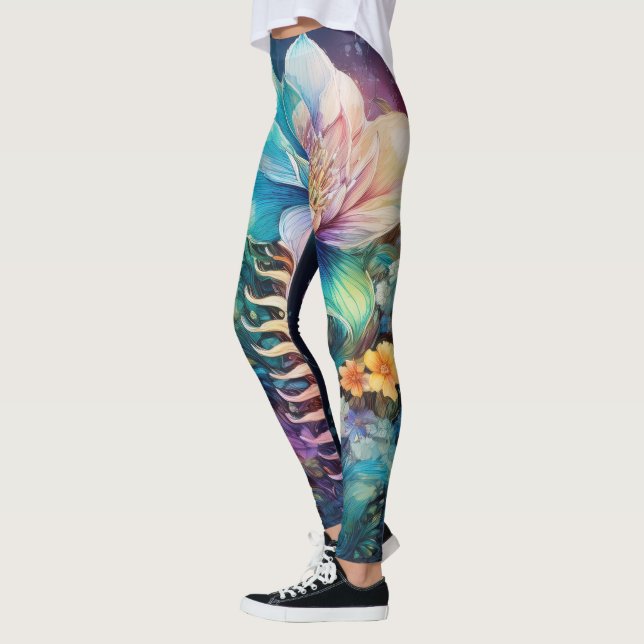 Leggings Flor de columna (Izquierda)