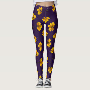Leggings Flor de Coreopsis