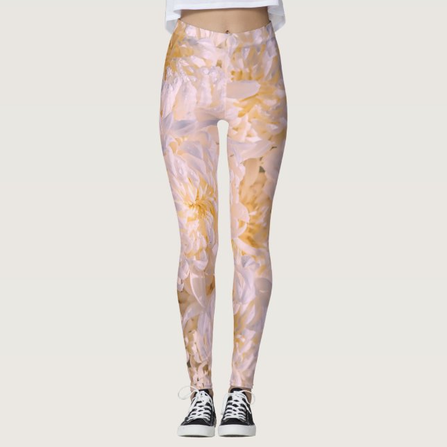 Leggings flor de crisantemo (Anverso)