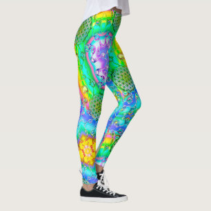 Leggings Flor de la Vida - Formas Coloridas 1