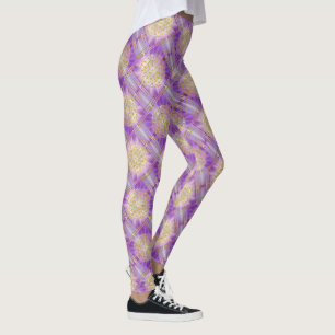Leggings FLOR DE LA VIDA - Patrón continuo Yantra