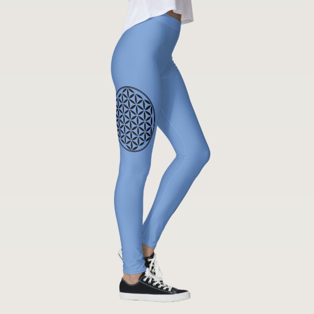 Leggings FLOR DE LA VIDA - Símbolo de Geometría Sagrada com (Derecha)
