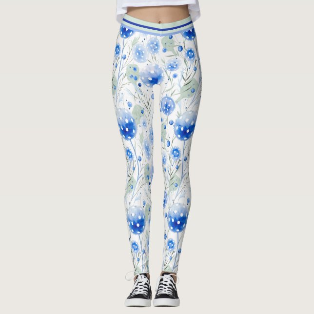 Leggings Flor de maíz acuático (Anverso)