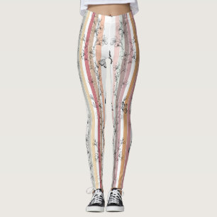 Leggings Flor de Mariposa Elegante (10)
