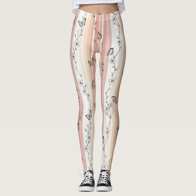 Leggings Flor de Mariposa Elegante (12) (Anverso)