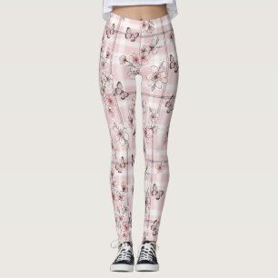 Leggings Flor de Mariposa Elegante (2)