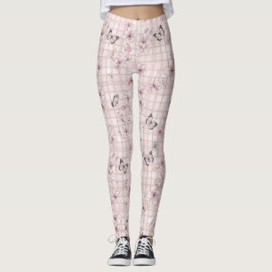 Leggings Flor de Mariposa Elegante (4)
