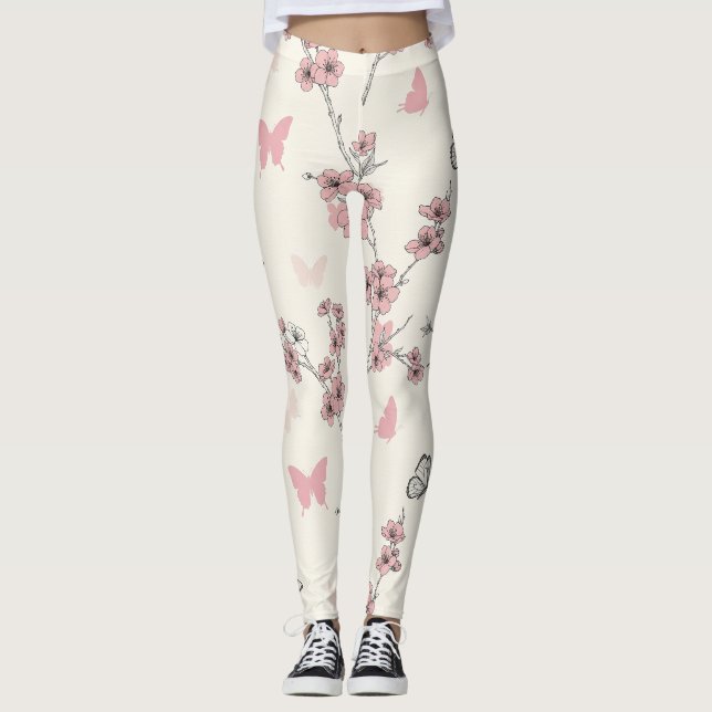 Leggings Flor de Mariposa Elegante (9) (Anverso)