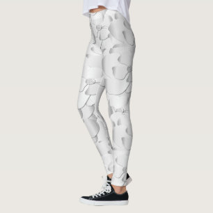 Leggings Flor de plata