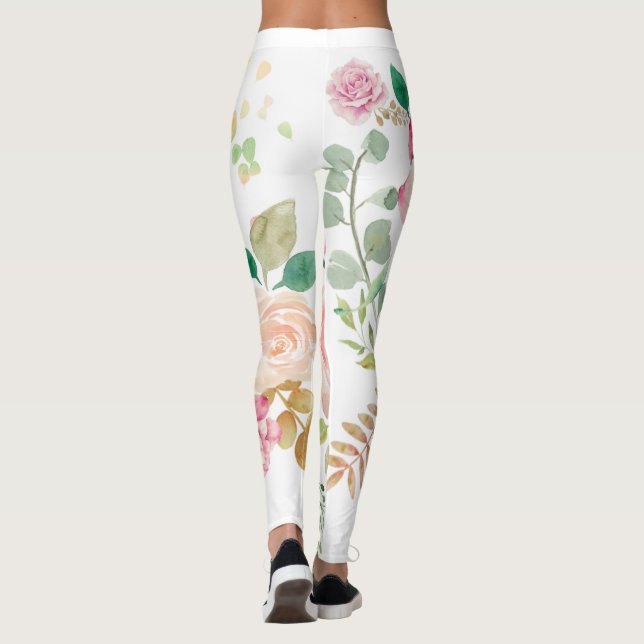 Leggings flor de primavera (Reverso)