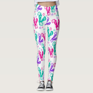 Leggings Flor de verano Flip Flores