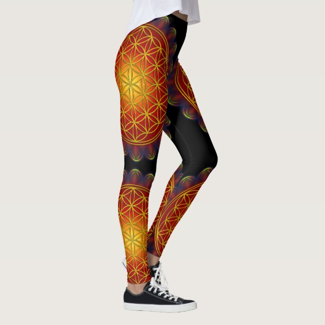 Leggings Flor de vida - Apofisis Mandala I (Derecha)