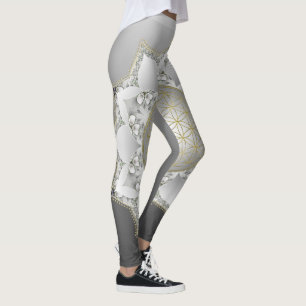 Leggings Flor De Vida - Flores Mandala 1