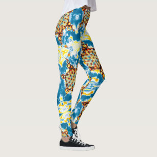 Leggings Flor De Vida - Formas Coloridas 5