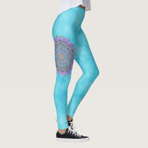 Leggings Flor De Vida - Mandala Estilo India 2