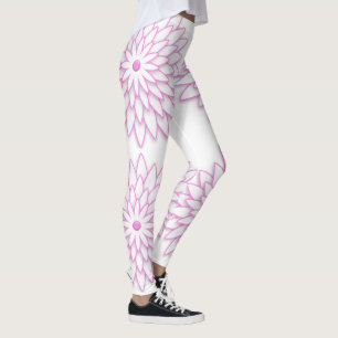 Leggings Flor geométrica abstracta