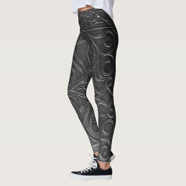 Leggings flor knite (Izquierda)