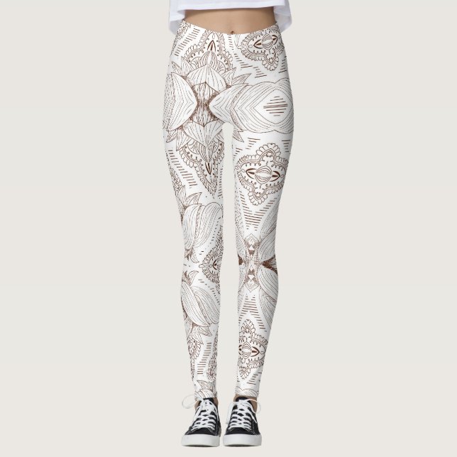 Leggings Flor Mandala 1 (Anverso)