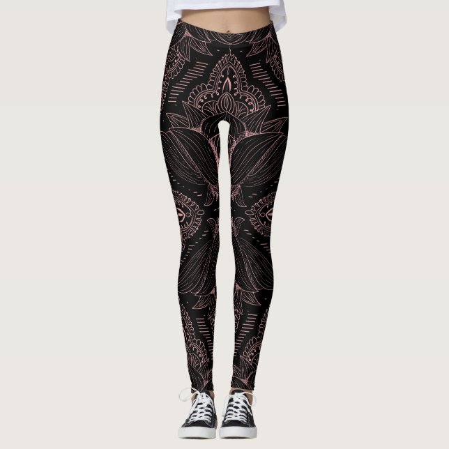 Leggings Flor Mandala 2 (Anverso)