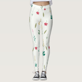 Leggings Flor Primavera Floreciente