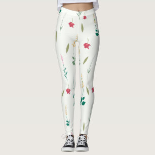Leggings Flor Primavera Floreciente
