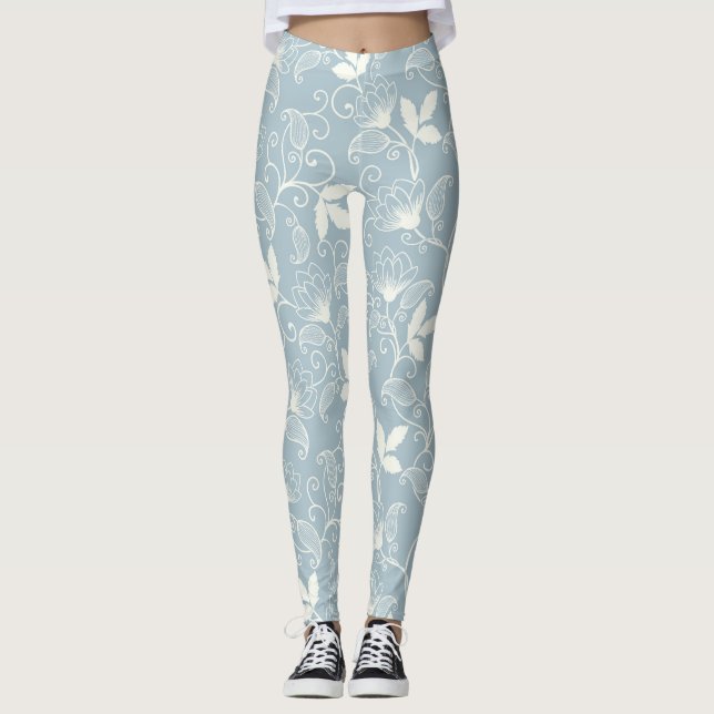 Leggings Flor Primavera Floreciente (Anverso)
