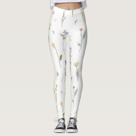 Leggings Flor Primavera Floreciente