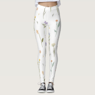 Leggings Flor Primavera Floreciente