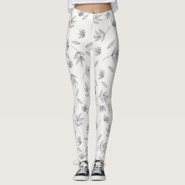 Leggings Flor Primavera Floreciente