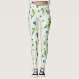 Leggings Flor Primavera Floreciente