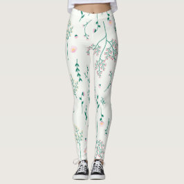 Leggings Flor Primavera Floreciente