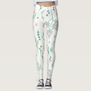 Leggings Flor Primavera Floreciente