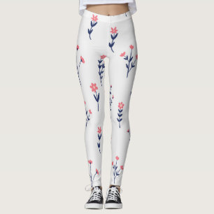 Leggings Flor Primavera Floreciente