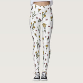 Leggings Flor Primavera Floreciente